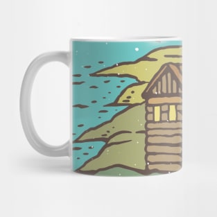 Farmhouse in the Hill Station Mug